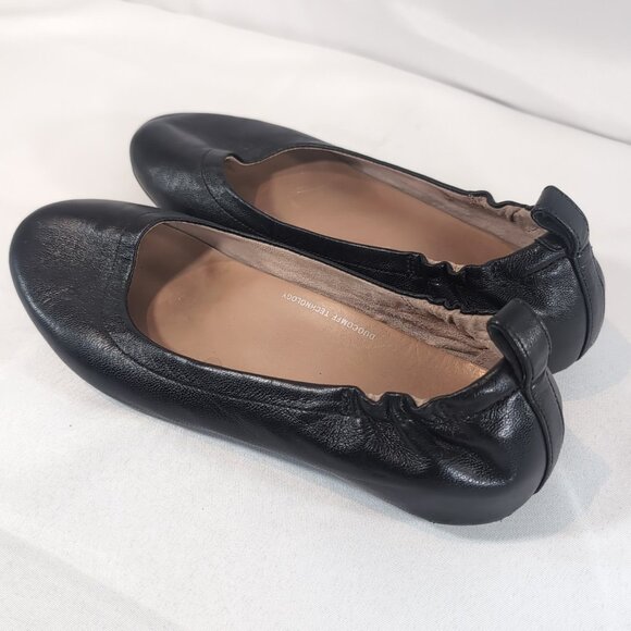 Fit Flop Allegro Flats Black Pebble Leather Ballet Women US 9 UK 7 EU 41 FitFlop - Picture 15 of 16